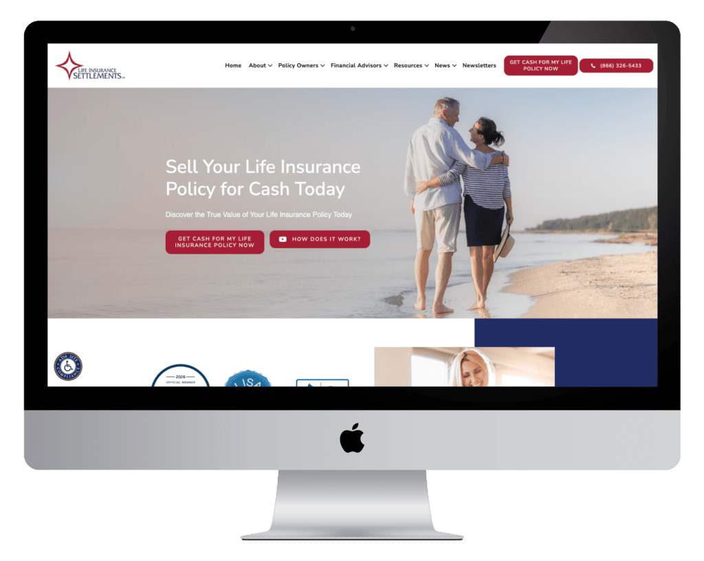 Life Insurance Settlements, Inc. website